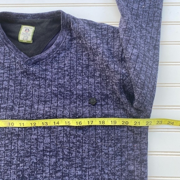 Freeman Knit V neck sweater Size 4XL - Picture 7 of 8